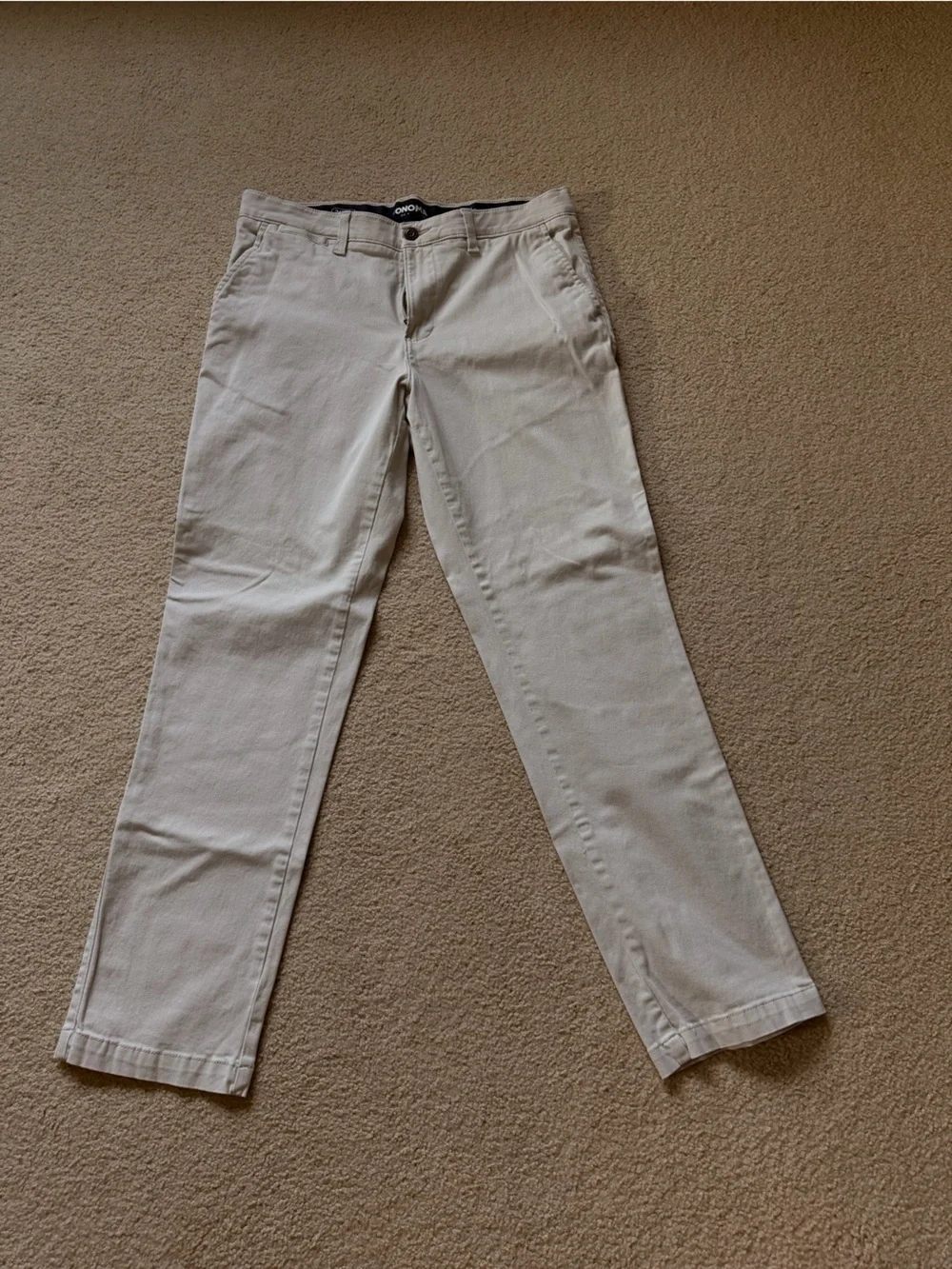 Sonoma Men’s Light Beige Chino Pants